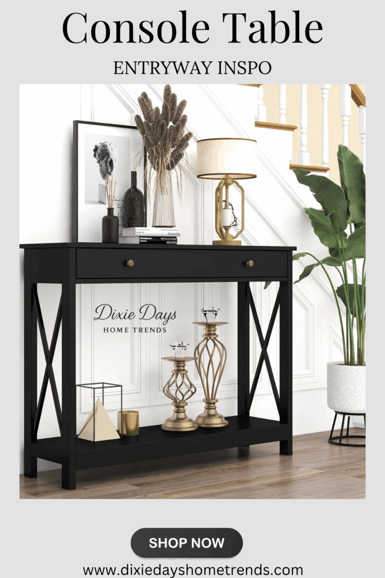 Console Table Ideas That Blend Style, Storage & Versatility – Copy