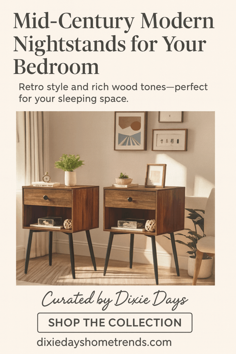 Wayfair’s Best Mid-Century Modern Nightstands for Every Bedroom Style