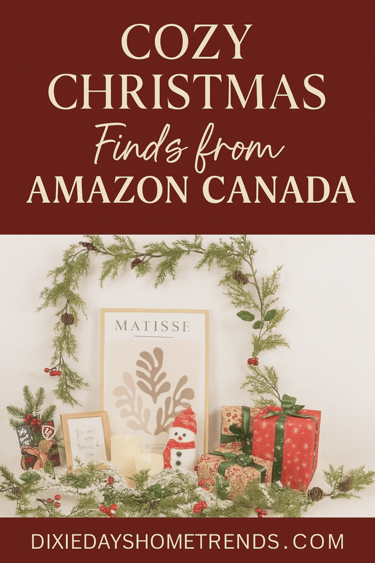 Cozy Christmas Finds from Amazon Canada
