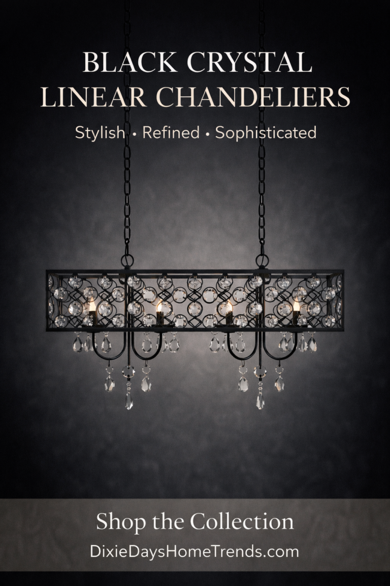 The Best Black Crystal Chandeliers from Wayfair for Timeless Style