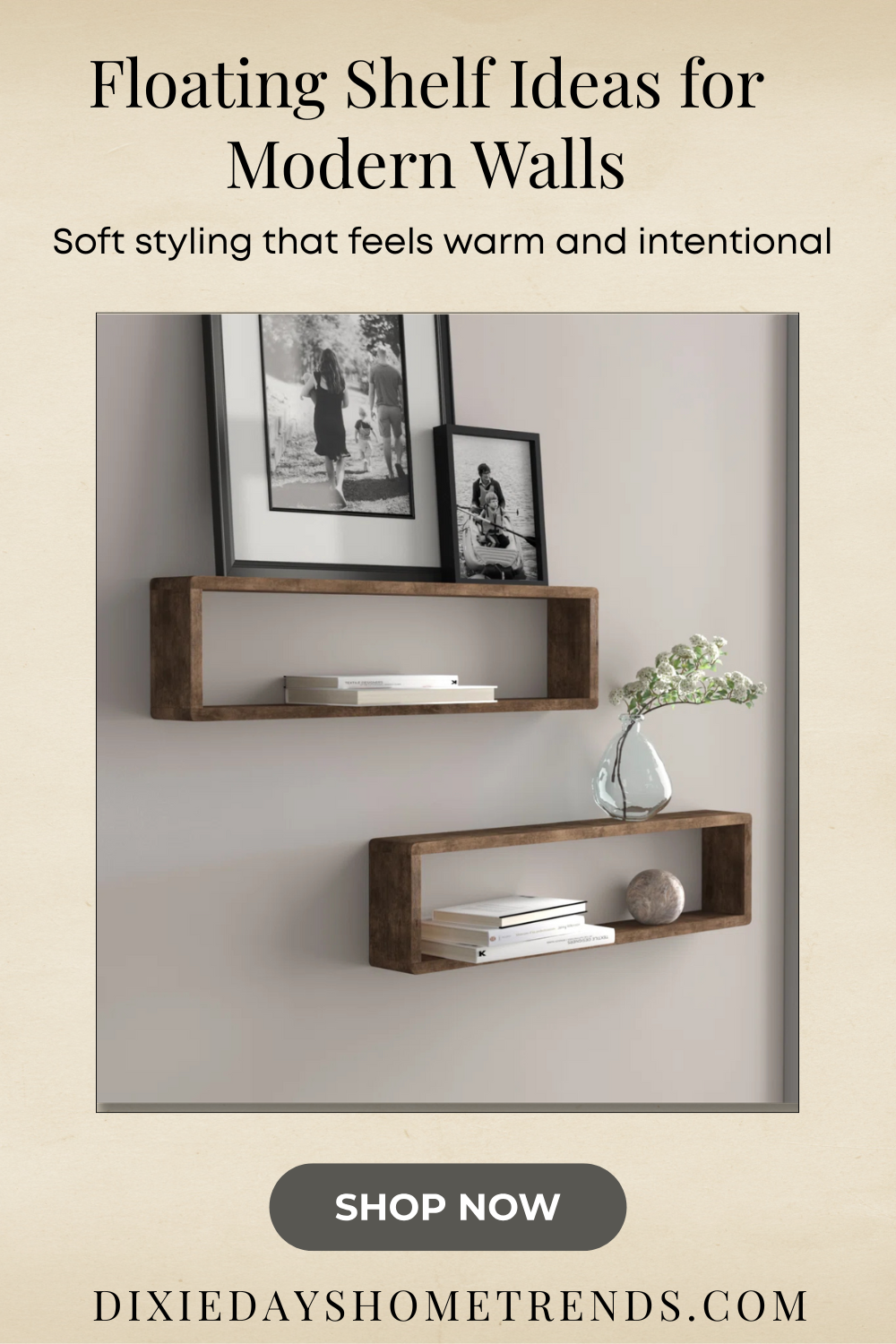 Floating Shelves That Actually Work in Small Spaces (Wayfair Finds)