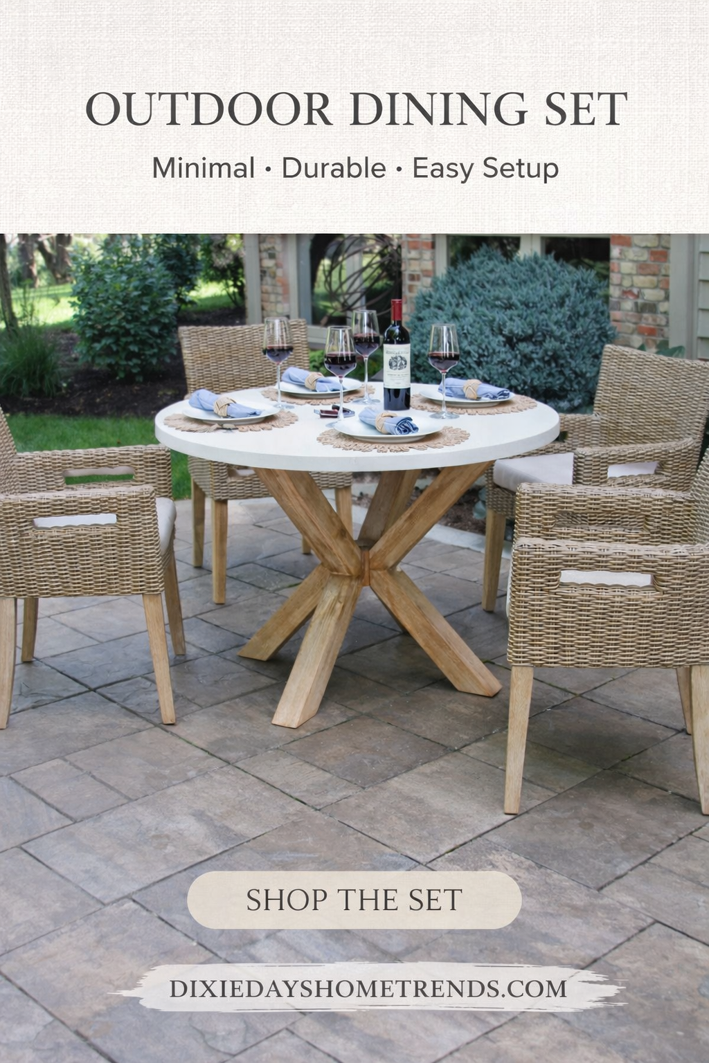 Outdoor Dining Sets That Make Summer Living Easy